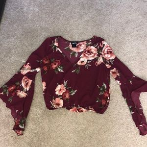 Rue 21 Blouse, Bell sleeves
